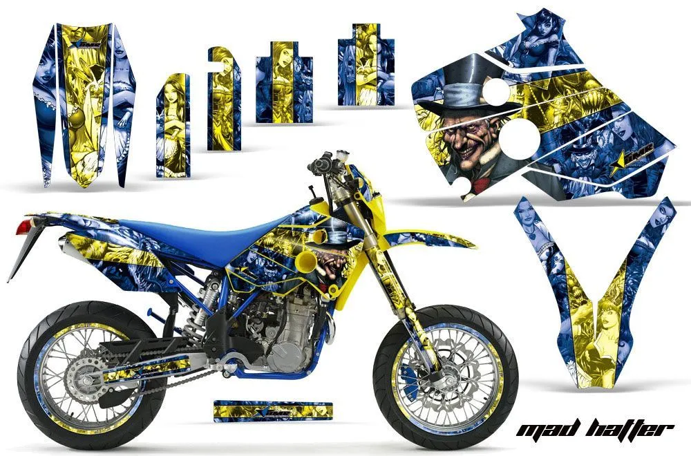Husaberg FC / FE / FS 400 Dirt Bike Custom Graphic Kit - 2001-2005