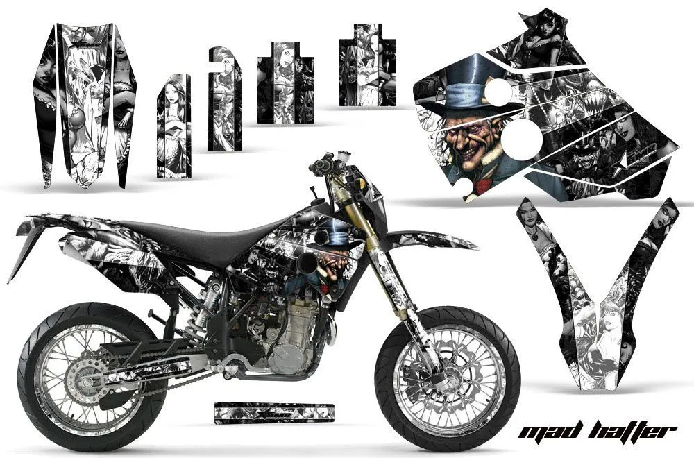 Husaberg FC / FE / FS 650 Dirt Bike Custom Graphic Kit - 2001-2005