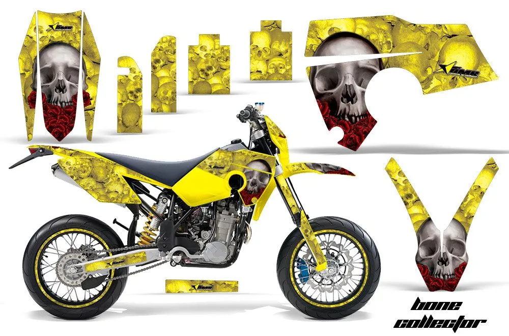 Husaberg FS / FE Dirt Bike Custom Graphic Kit - 2006-2008