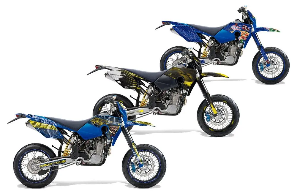 Husaberg FS / FE Dirt Bike Custom Graphic Kit - 2006-2008
