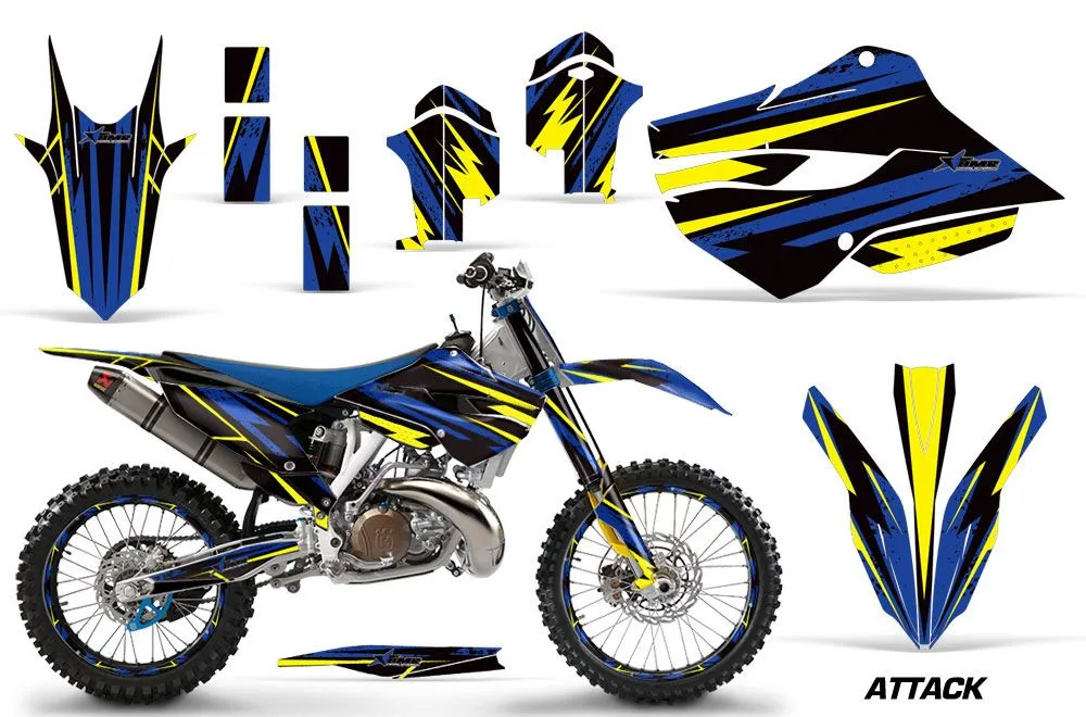 Husaberg TC / FC 300 Dirt Bike Custom Graphic Kit - 2013-2014