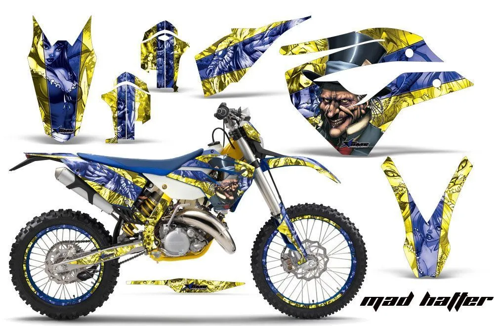 Husaberg TE 125 Dirt Bike Custom Graphic Kit - 2011-2012
