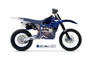 Husaberg FC 501 Dirt Bike Graphic Kit - 1997-1999 Carbon X Blue