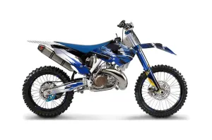 Husaberg TC / FC 250 Dirt Bike Graphic Kit - 2013-2014 Carbon X Blue