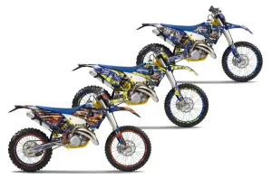 Husaberg TE 125 Dirt Bike Custom Graphic Kit - 2011-2012