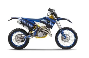 Husaberg TE 125 Dirt Bike Graphic Kit - 2011-2012 In Line Blue