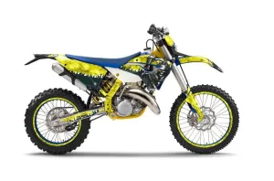 Husaberg TE 300 Dirt Bike Graphic Kit - 2011-2012 Reaper Yellow