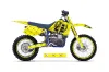 Husaberg FC 501 Dirt Bike Graphic Kit - 1997-1999 Silver Star - Reloaded Yellow