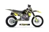 Husaberg FC 501 Dirt Bike Graphic Kit - 1997-1999 Tribal Flame Yellow