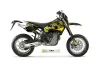 Husaberg FC / FE / FS 400 Dirt Bike Graphic Kit - 2001-2005 Carbon X Yellow
