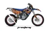 Husaberg FS / FE 670 Dirt Bike Graphic Kit - 2009-2012 Firestorm Blue