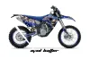 Husaberg FS / FE 670 Dirt Bike Graphic Kit - 2009-2012 Mad Hatter Blue