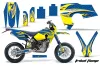 Husaberg FS / FE Dirt Bike Custom Graphic Kit - 2006-2008