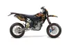 Husaberg FS / FE Dirt Bike Graphic Kit - 2006-2008 Firestorm Black