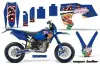 Husaberg FS / FE Dirt Bike Graphic Kit - 2006-2008 Vegas Baller Blue