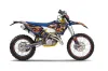 Husaberg TE 125 Dirt Bike Graphic Kit - 2011-2012 Firestorm Blue