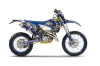 Husaberg TE 125 Dirt Bike Graphic Kit - 2011-2012 Mad Hatter Blue