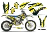 Husaberg TE 300 Dirt Bike Graphic Kit - 2011-2012 In Line Yellow