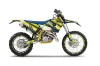 Husaberg TE 300 Dirt Bike Graphic Kit - 2011-2012 In Line Yellow