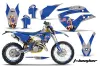 Husaberg TE 300 Dirt Bike Graphic Kit - 2011-2012 T Bomber Blue