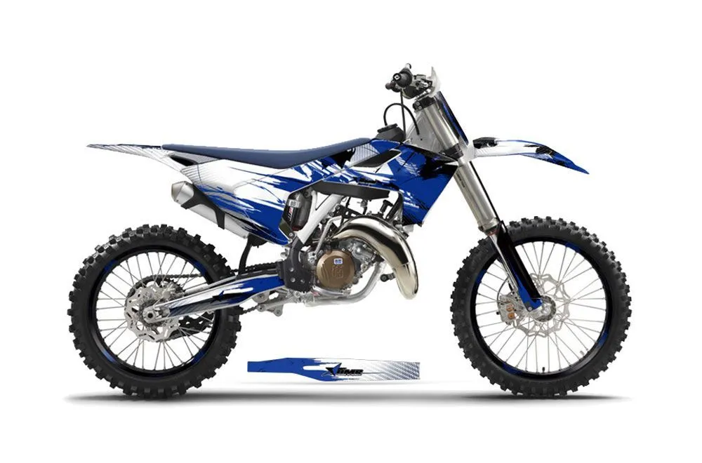 Husqvarna FC 350 Dirt Bike Graphic Kit - 2016-2017 Carbon X Blue