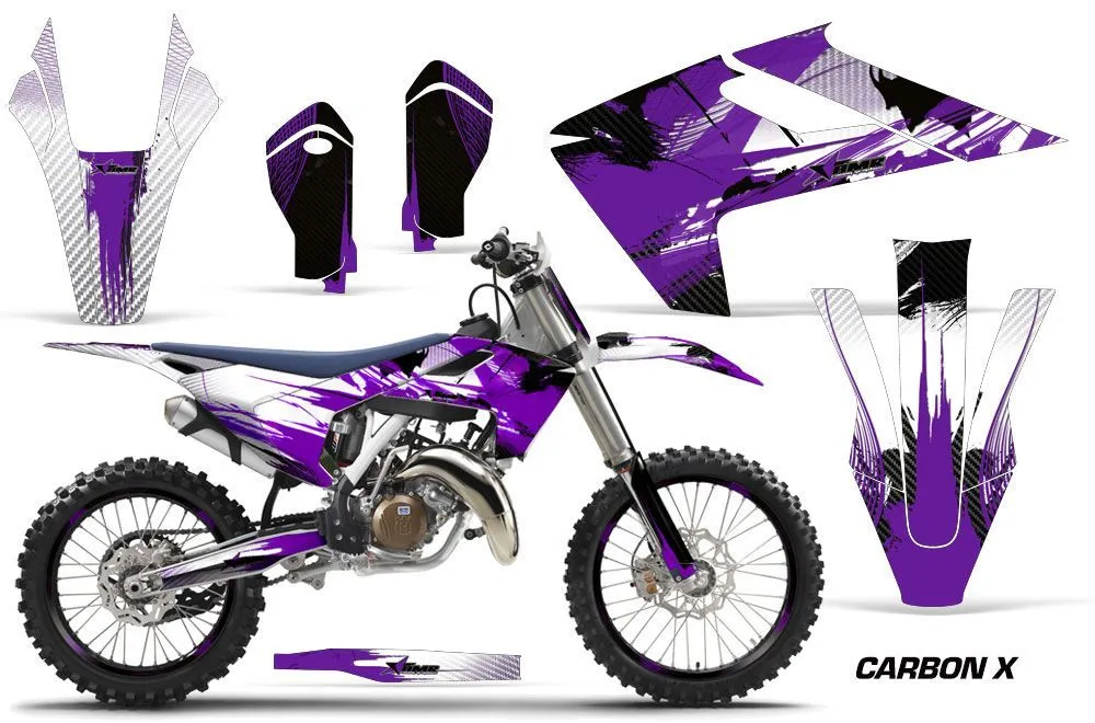 Husqvarna FC 450 Dirt Bike Graphic Kit - 2016-2017 Carbon X Purple