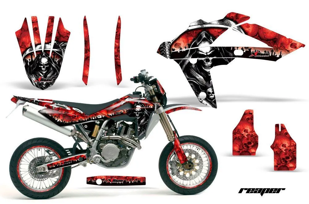 Husqvarna SM / SMR 450 / 530 Dirt Bike Custom Graphic Kit - 2005-2010