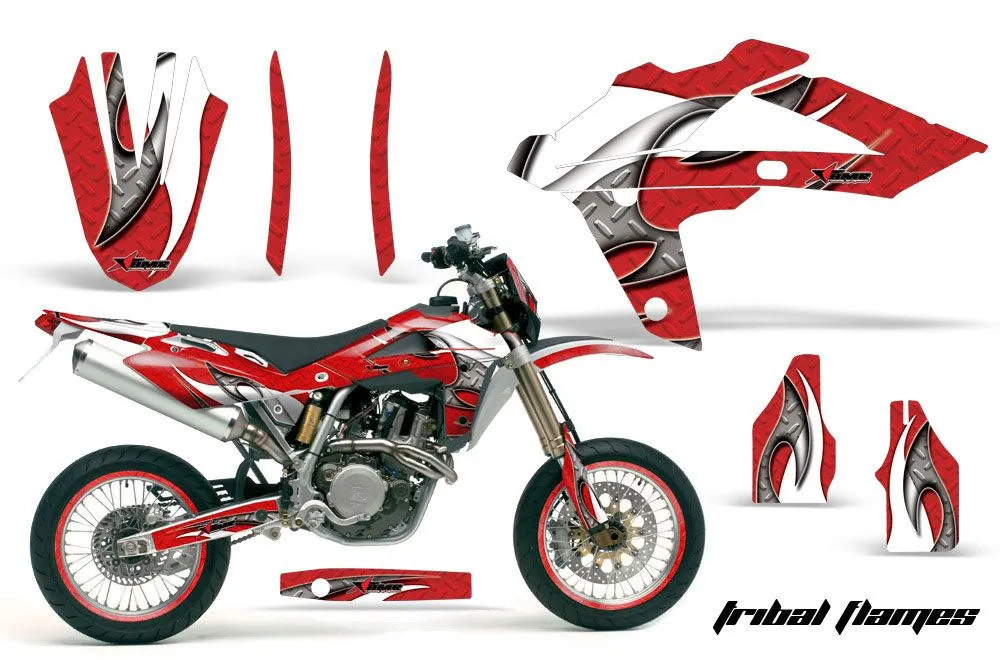 Husqvarna SM / SMR 450 / 530 Dirt Bike Custom Graphic Kit - 2005-2010