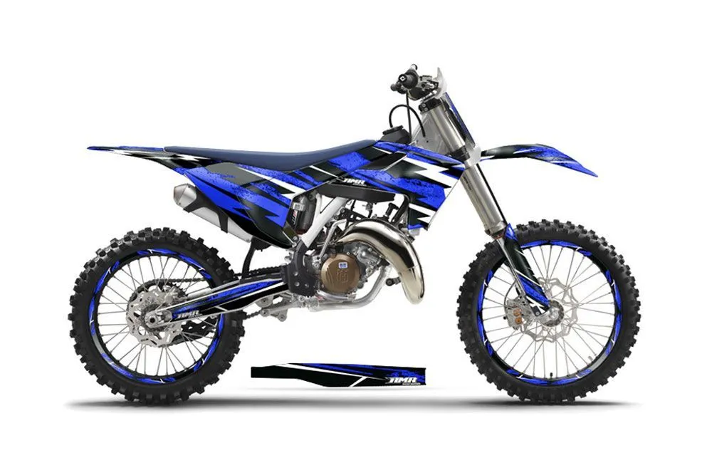 Husqvarna TC 125 Dirt Bike Graphic Kit - 2016-2017 Attack Blue