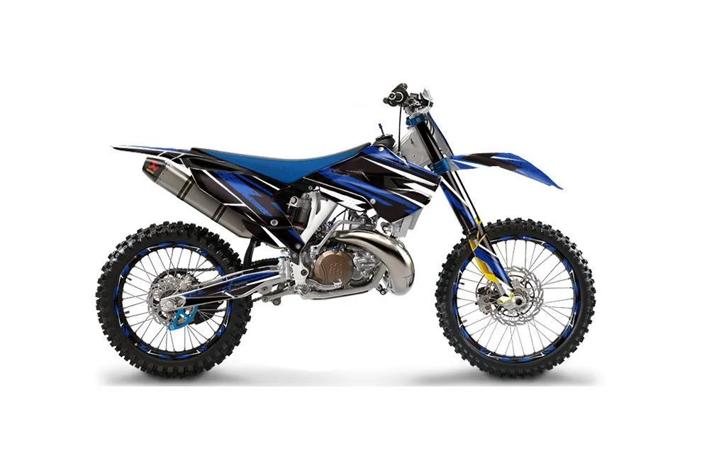 Husqvarna TC / FC 300 Dirt Bike Graphic Kit - 2014-2016 Attack Blue