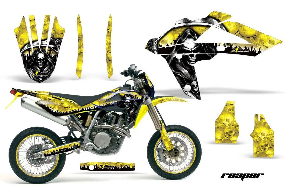 Husqvarna TC / TE 250 Dirt Bike Custom Graphic Kit - 2005-2008