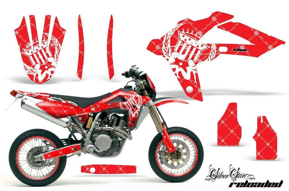 Husqvarna TC / TE 450 Dirt Bike Custom Graphic Kit - 2005-2010