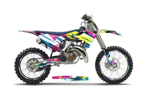 Husqvarna FC 350 Dirt Bike Graphic Kit - 2016-2017 Flashback