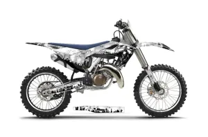 Husqvarna TC 125 Dirt Bike Graphic Kit - 2016-2017 Reaper White