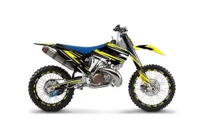 Husqvarna TC / FC 250 Dirt Bike Graphic Kit - 2014-2016 Attack Yellow