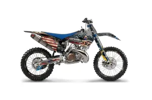 Husqvarna TC / FC 300 Dirt Bike Graphic Kit - 2014-2016 WW2