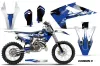 Husqvarna FC 350 Dirt Bike Graphic Kit - 2016-2017 Carbon X Blue