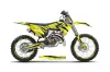 Husqvarna FC 350 Dirt Bike Graphic Kit - 2016-2017 Fade Yellow