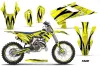 Husqvarna FC 450 Dirt Bike Graphic Kit - 2016-2017 Fade Yellow