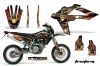 Husqvarna SM / SMR 450 / 530 Dirt Bike Graphic Kit - 2005-2010 Firestorm Black