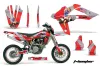 Husqvarna SM / SMR 450 / 530 Dirt Bike Graphic Kit - 2005-2010 T Bomber Red