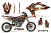 Husqvarna TC / TE 250 Dirt Bike Graphic Kit - 2005-2008 Firestorm Red