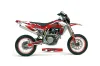 Husqvarna TC / TE 250 Dirt Bike Graphic Kit - 2005-2008 Tribal Flames Red