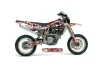 Husqvarna TC / TE 450 Dirt Bike Graphic Kit - 2005-2010 Mad Hatter Red