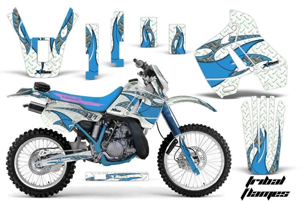 Kawasaki KDX200 Dirt Bike Custom Graphic Kit - 1989-1994