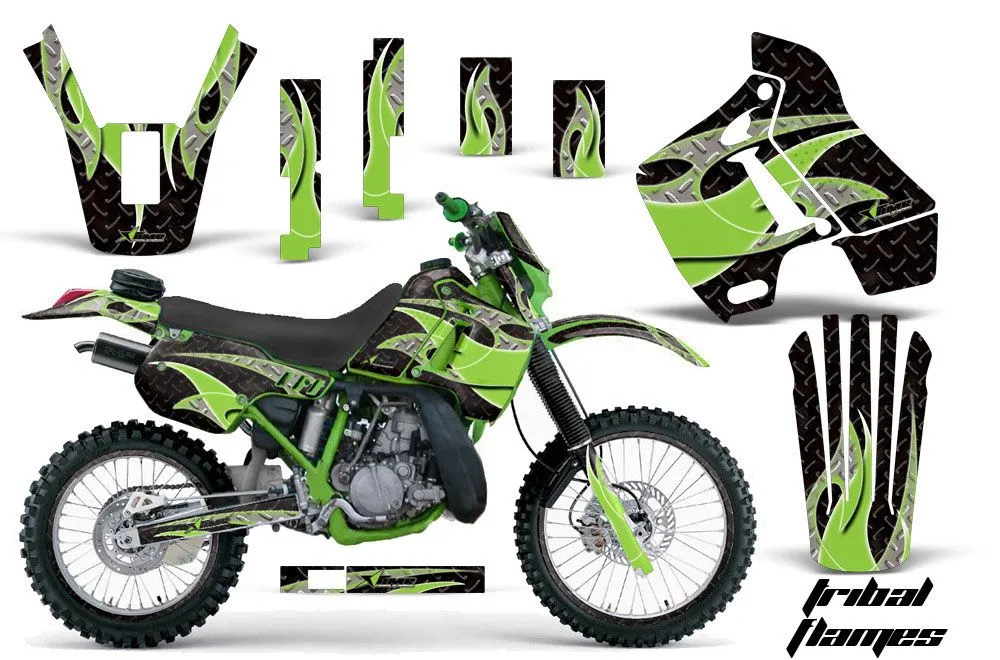 Kawasaki KDX200 Dirt Bike Custom Graphic Kit - 1989-1994