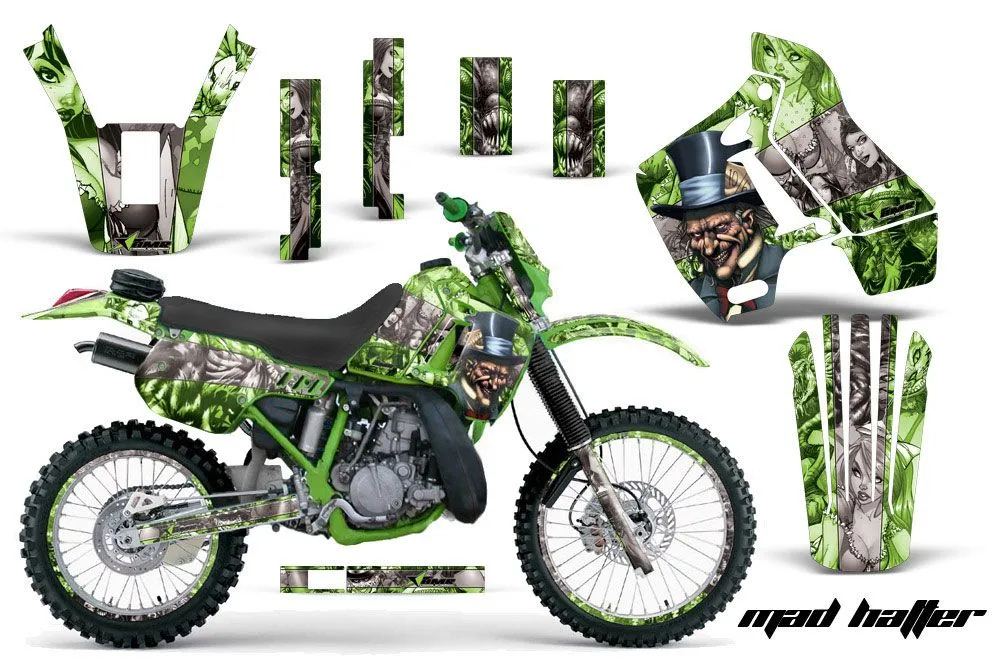 Kawasaki KDX200 Dirt Bike Custom Graphic Kit - 1989-1994