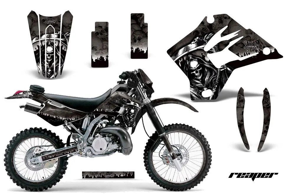 Kawasaki KDX220 Dirt Bike Custom Graphic Kit - 1997-2005