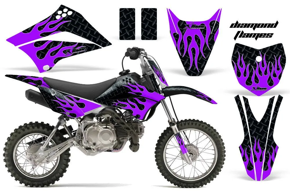 Kawasaki KLX110 Dirt Bike Custom Graphic Kit - 2010-2025