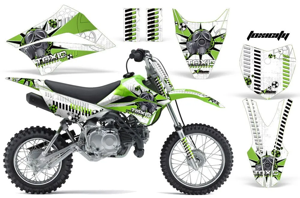 Kawasaki KLX110 Dirt Bike Custom Graphic Kit - 2010-2025